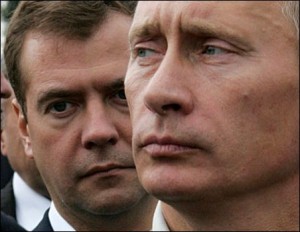  Vladimir Putin, Dmitrij Medvedev