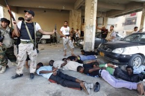 Libija, rat, Gadafi