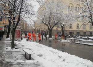 Banja Luka, snijeg