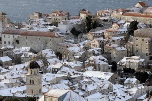snijeg, Dubrovnik