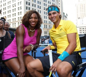 Rafael Nadal, Serena Williams 