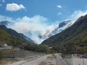 Jablanica, požar