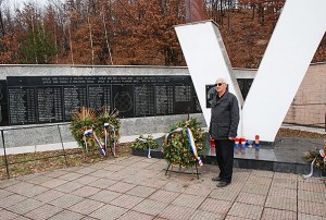 Spomenik poginulim bosanskim Hrvatima u Križančevom selu, Foto: Ajdin Kamber