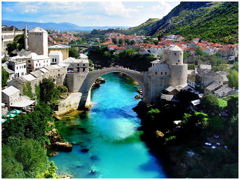turizam, turisti, BiH, Bosna i Hercegovina, Mostar, Stari most