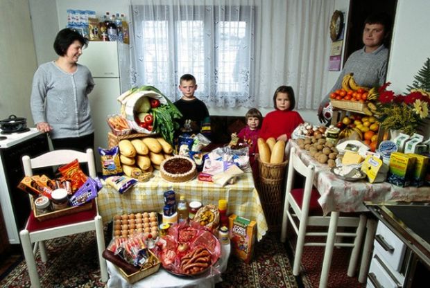 Porodica Dudo iz Sarajeva sa sedmičnim šopingom namirnica od £107