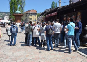 turisti, Sarajevo