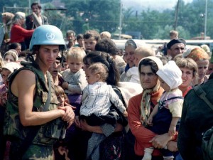 Srebrenica, UN