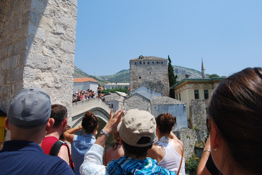 turisti, Mostar