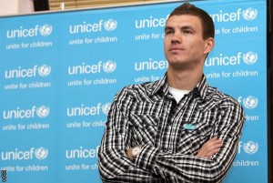 Edin Džeko,UNICEF