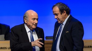 Michel Platini Joseph Sepp Blatter 