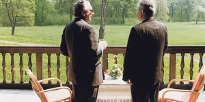 Franjo Tuđman i Slobodan Milošević 