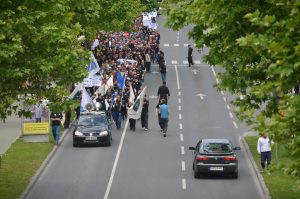 Protesti boraca u Sarajevu, foto: Ajdin Kamber