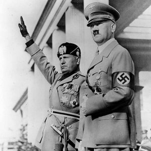 Adolf Hitler Benito Mussolini