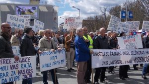 protesti, radnici, Banja Luka