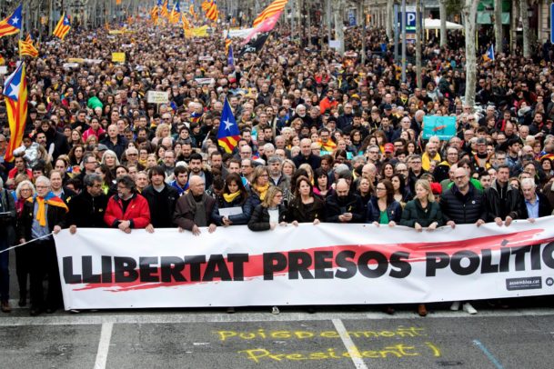 Barcelona, Carles Puigdemont, protest