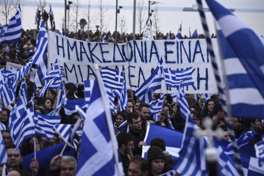 Grčka, protest