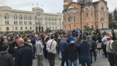 Banja Luka, protest novinara