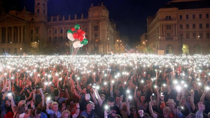 protest Budapest