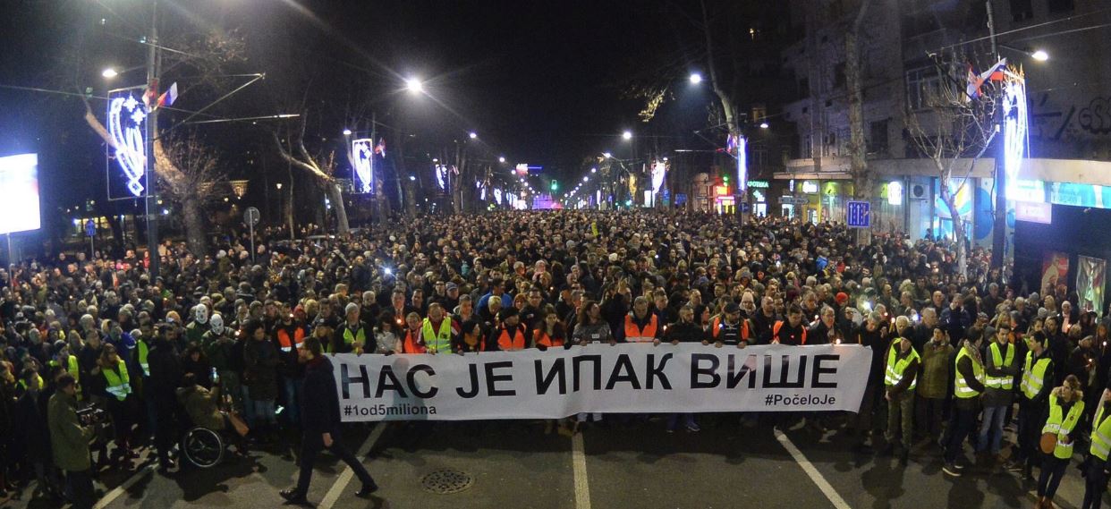 Beograd, protest