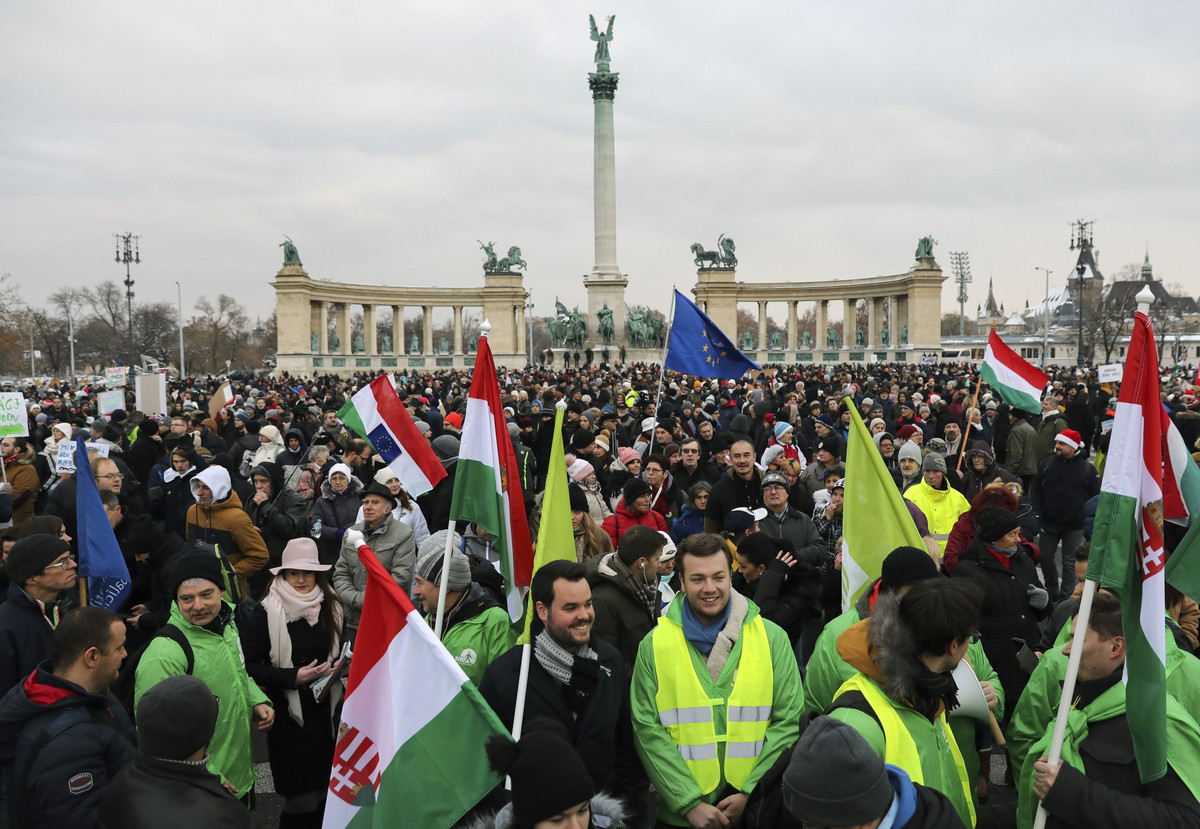 Budimpešta, protest