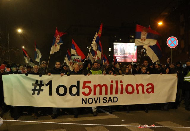 Novi Sad, protest