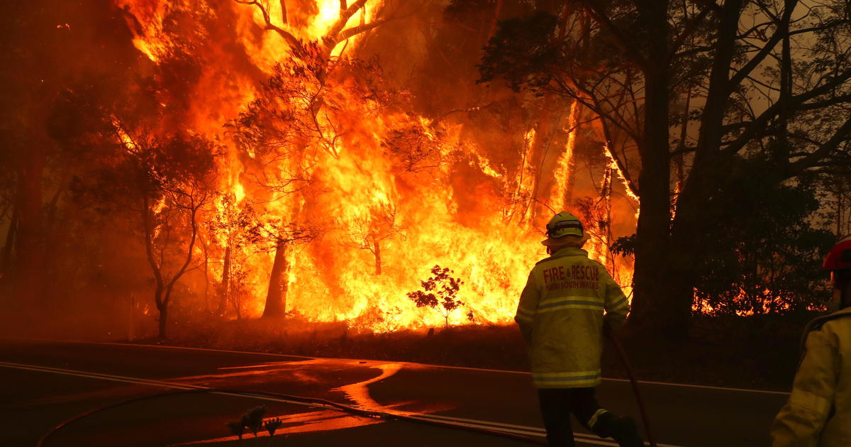 Australija, požar