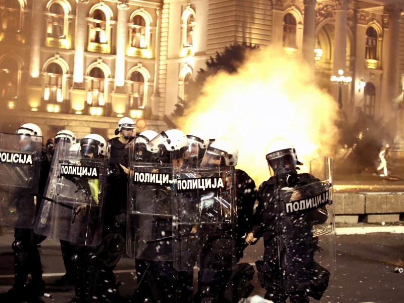 Beograd, protest