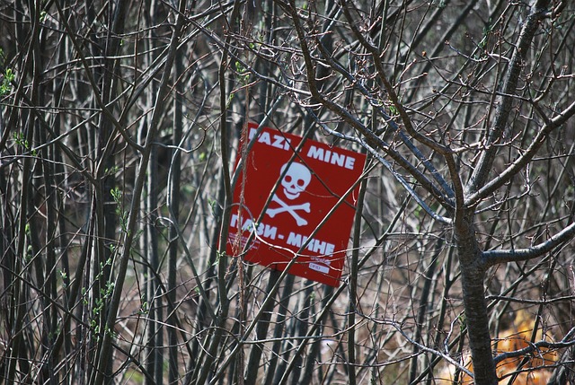 Mine, minsko polje, BiH, P