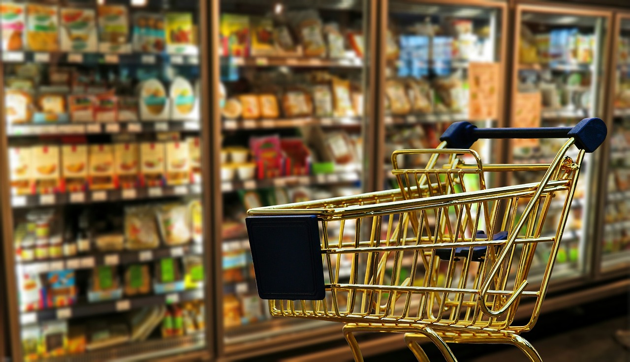 potrošačka korpa, trgovina, supermarket, pixabay